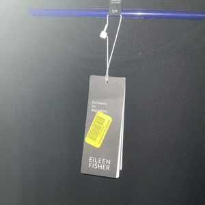Eileen Fisher Black Crewneck tunic with Tag
